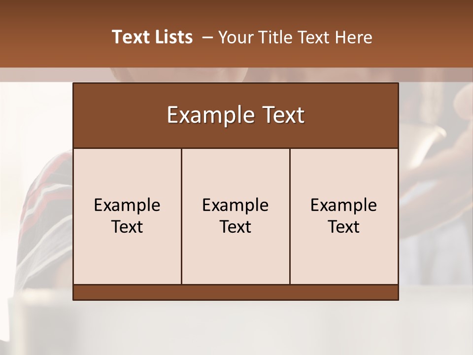 Pot Small Boy PowerPoint Template