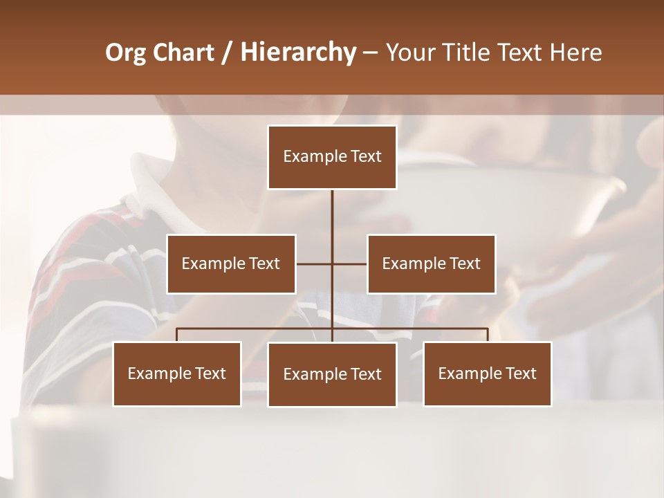 Pot Small Boy PowerPoint Template