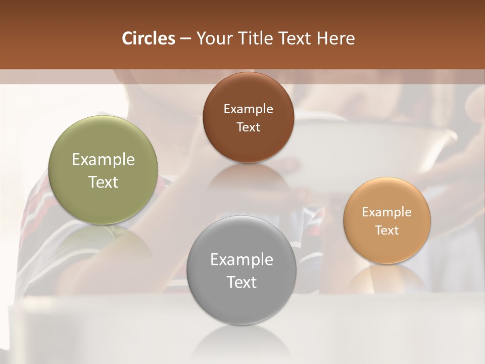 Pot Small Boy PowerPoint Template