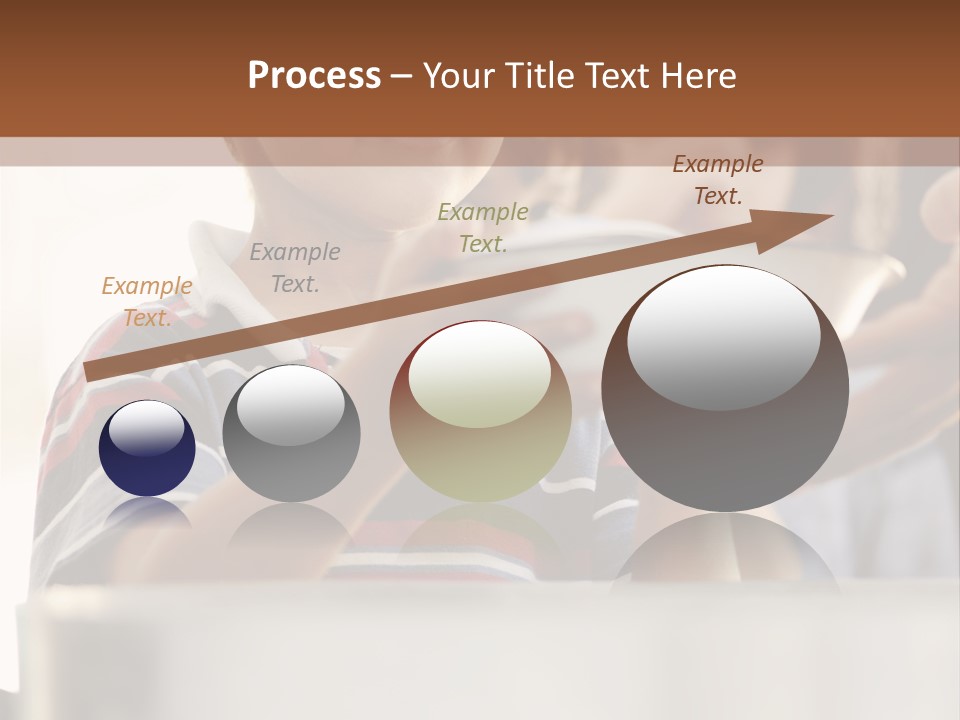 Pot Small Boy PowerPoint Template