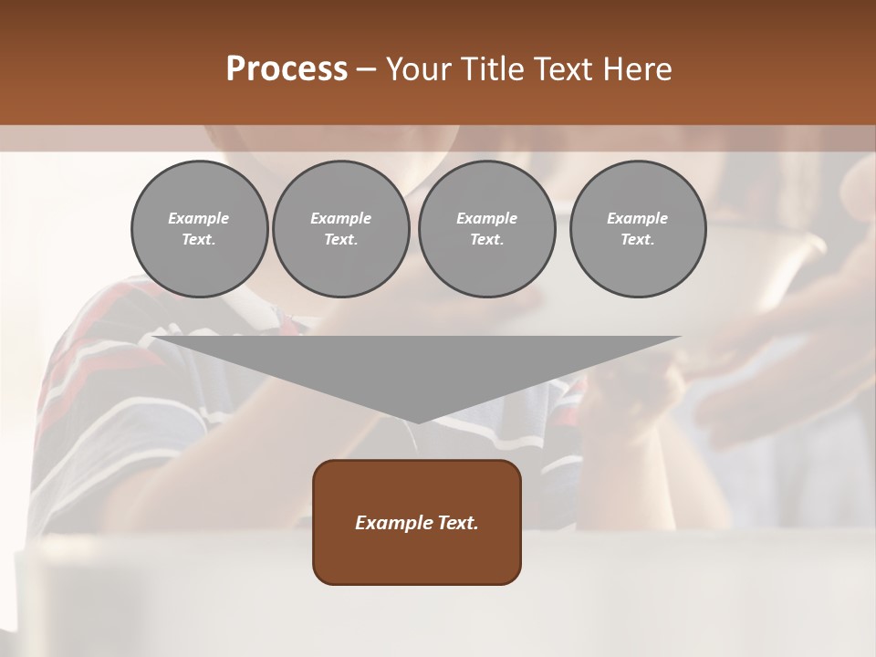 Pot Small Boy PowerPoint Template