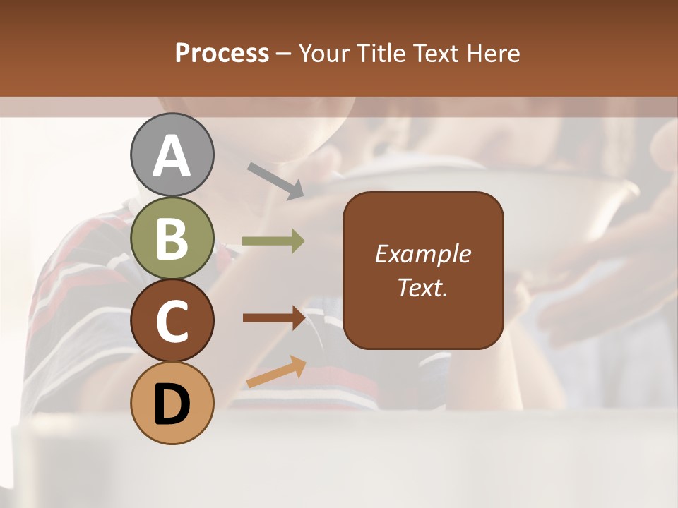 Pot Small Boy PowerPoint Template