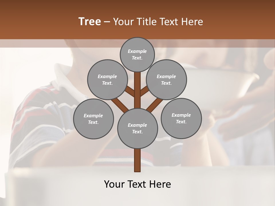 Pot Small Boy PowerPoint Template