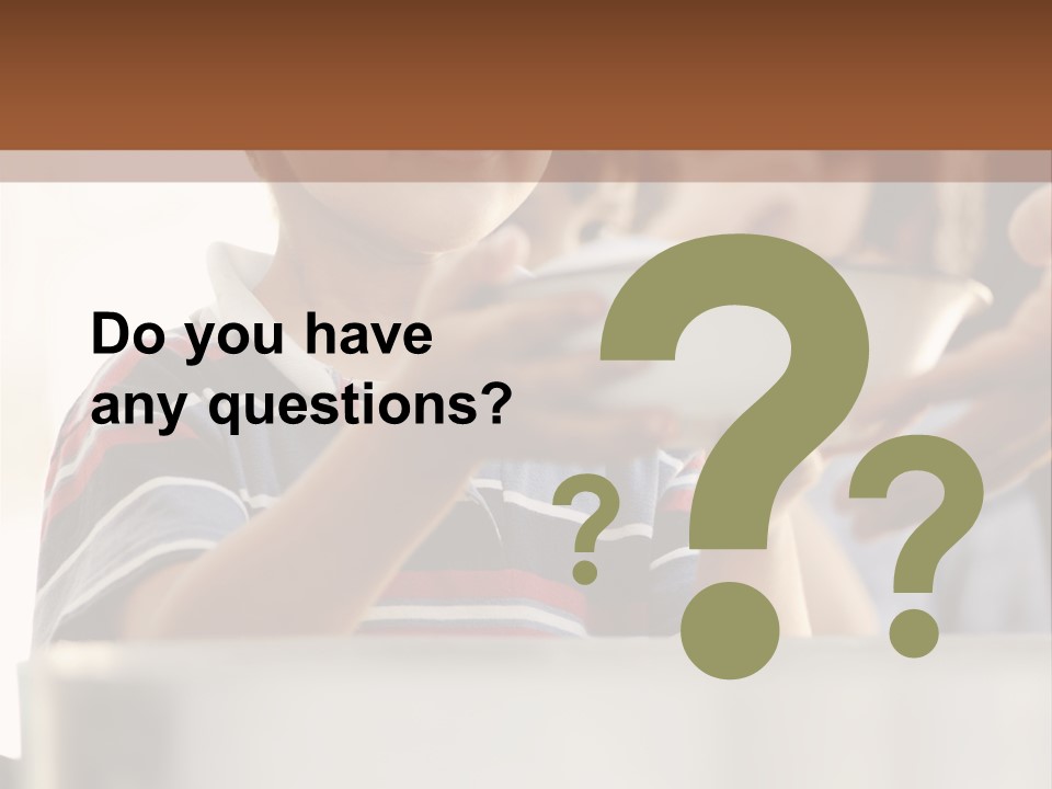 Pot Small Boy PowerPoint Template