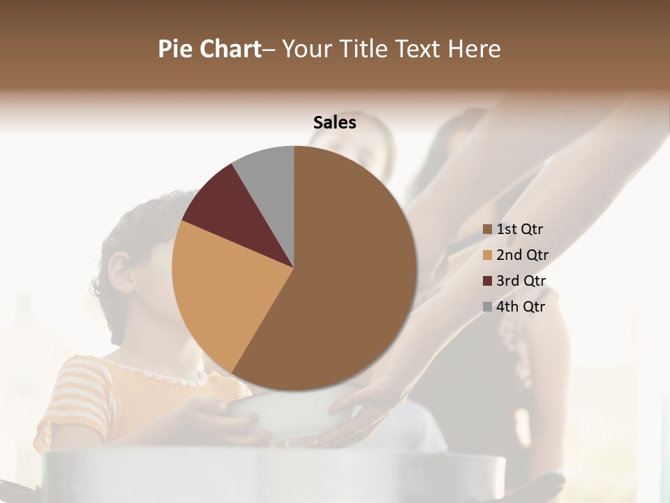 Worker Kid Food PowerPoint Template