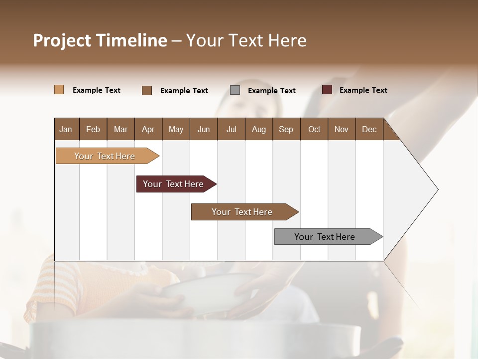 Worker Kid Food PowerPoint Template