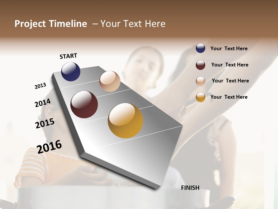 Worker Kid Food PowerPoint Template