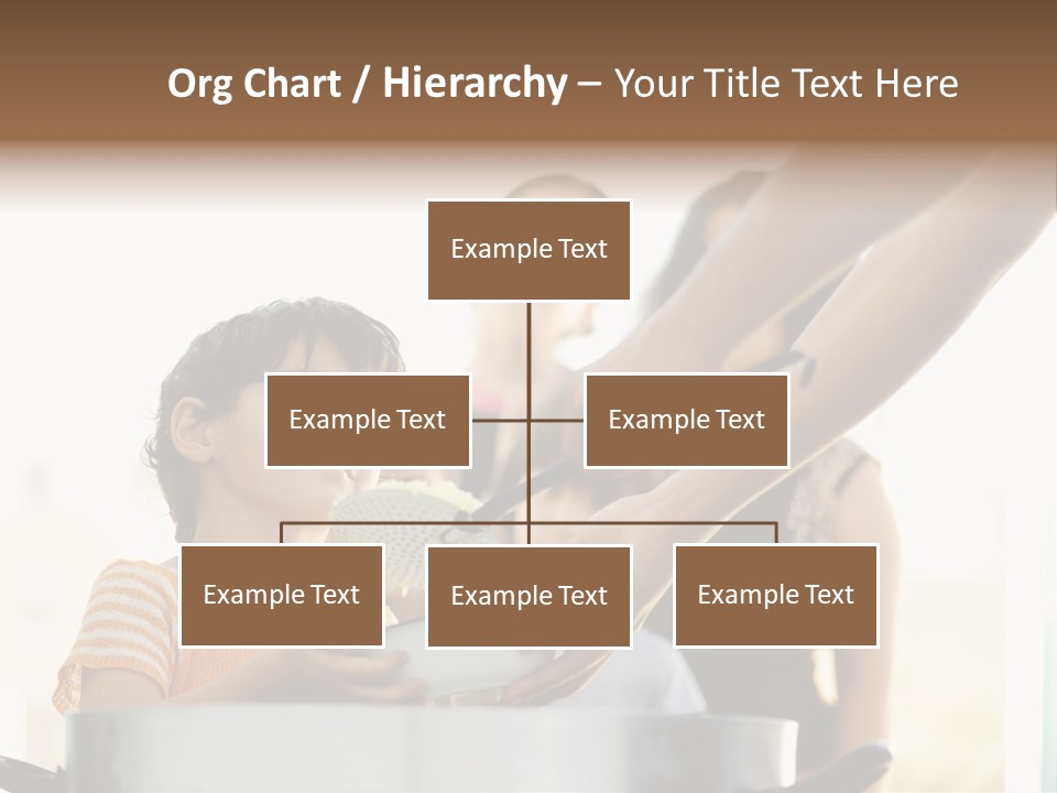 Worker Kid Food PowerPoint Template