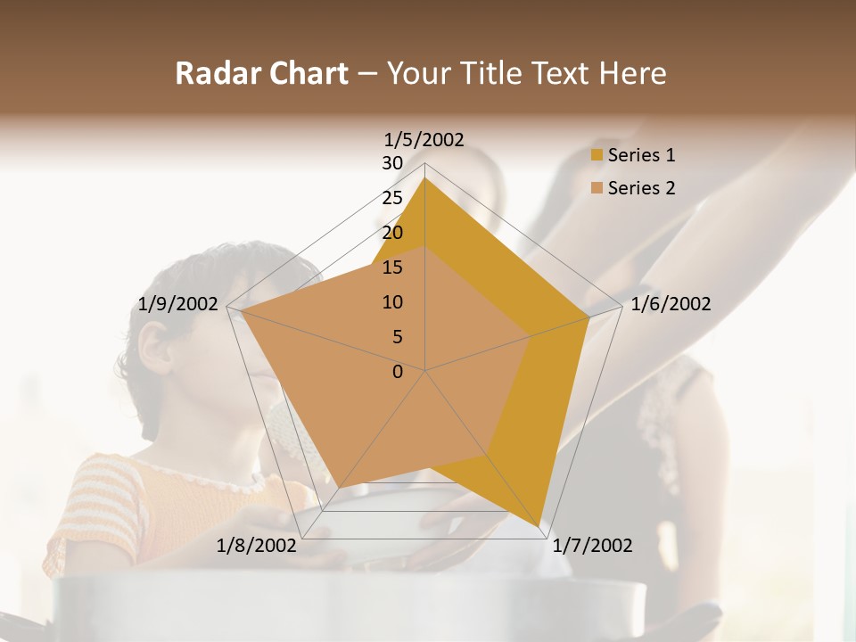Worker Kid Food PowerPoint Template