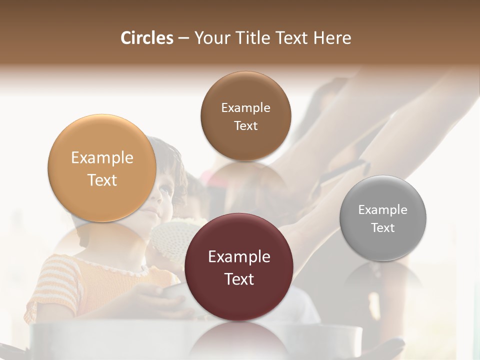 Worker Kid Food PowerPoint Template