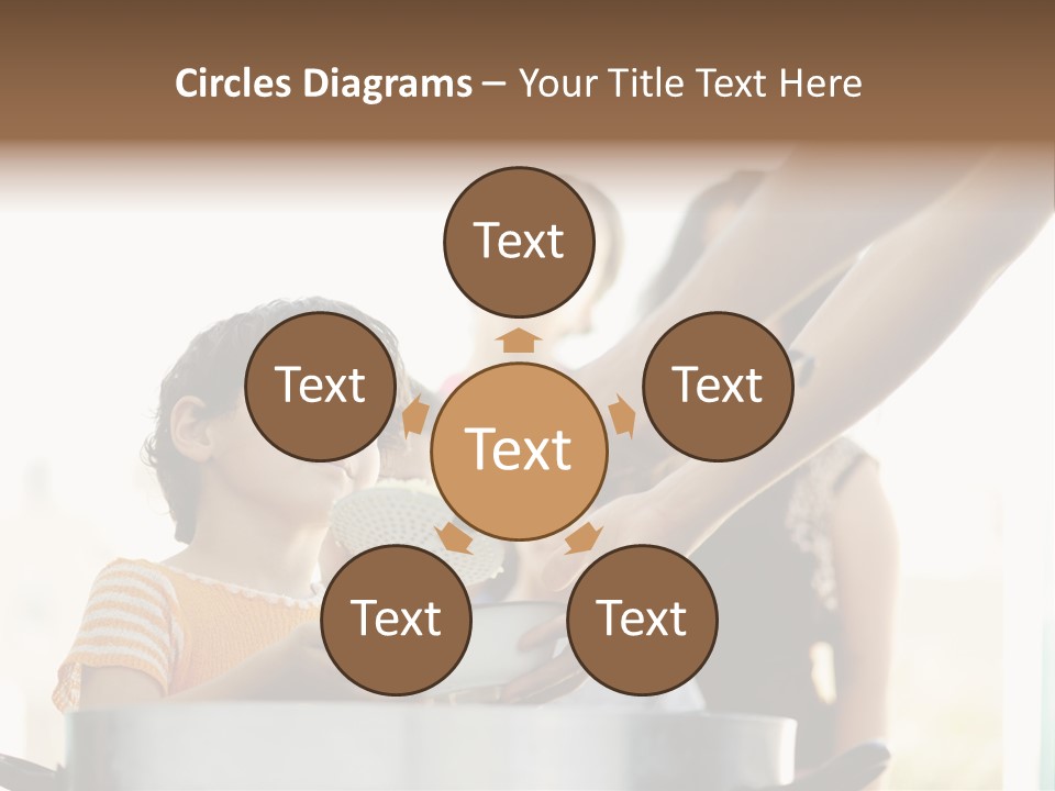 Worker Kid Food PowerPoint Template