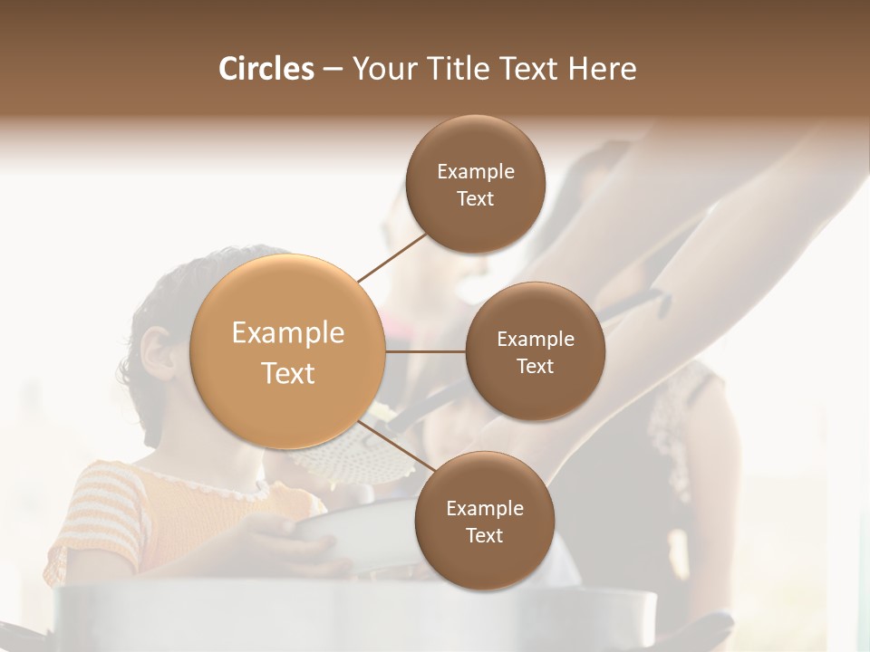 Worker Kid Food PowerPoint Template