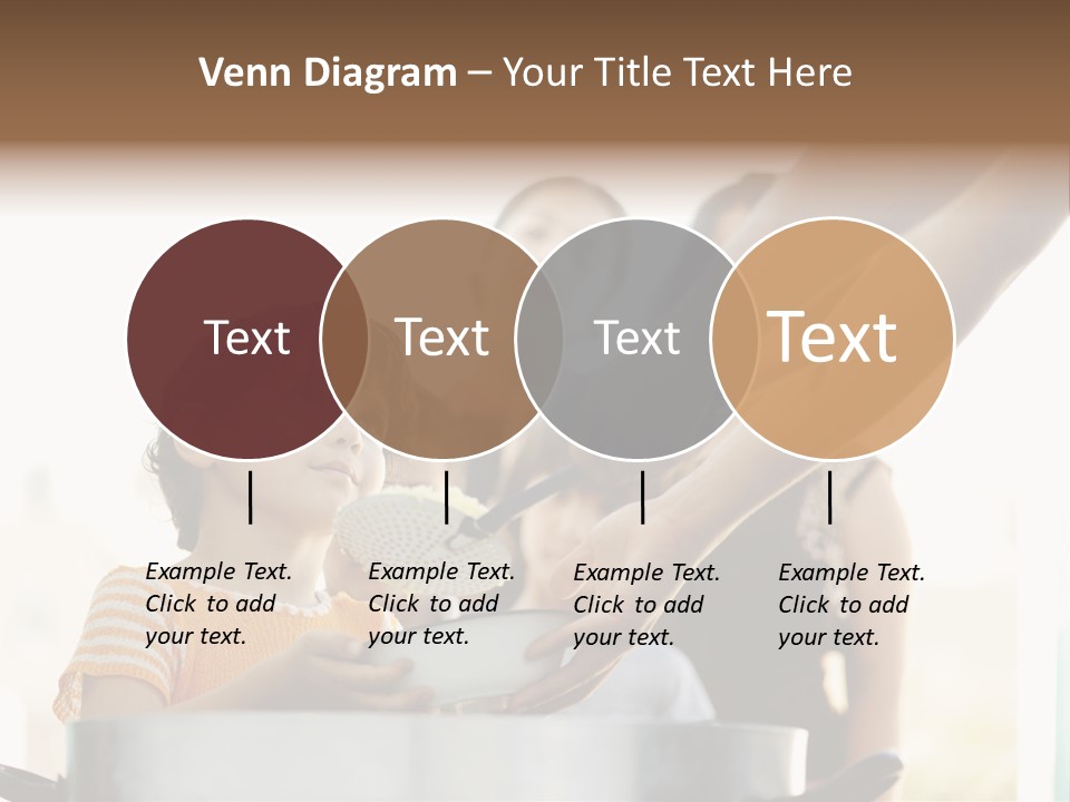 Worker Kid Food PowerPoint Template