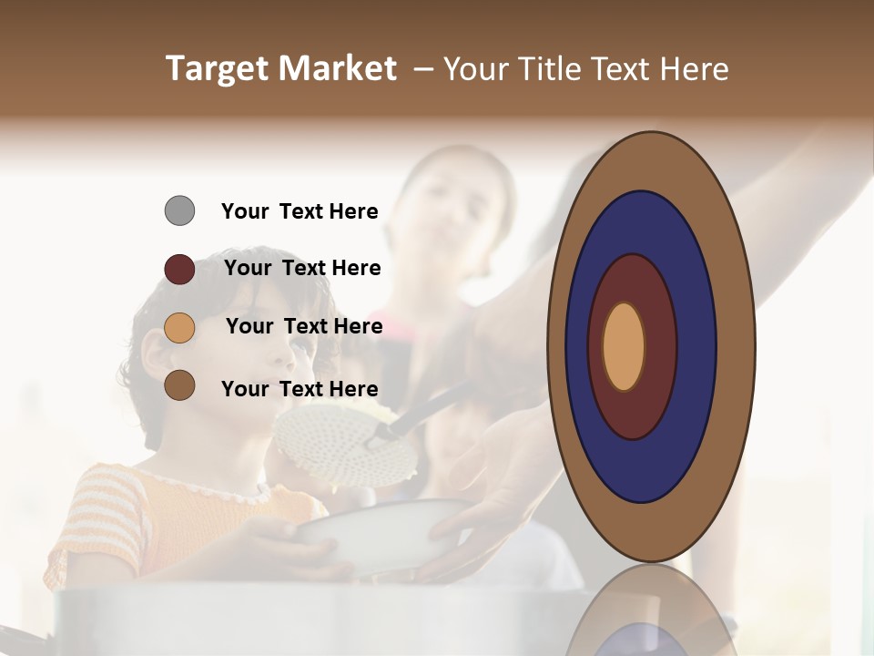 Worker Kid Food PowerPoint Template