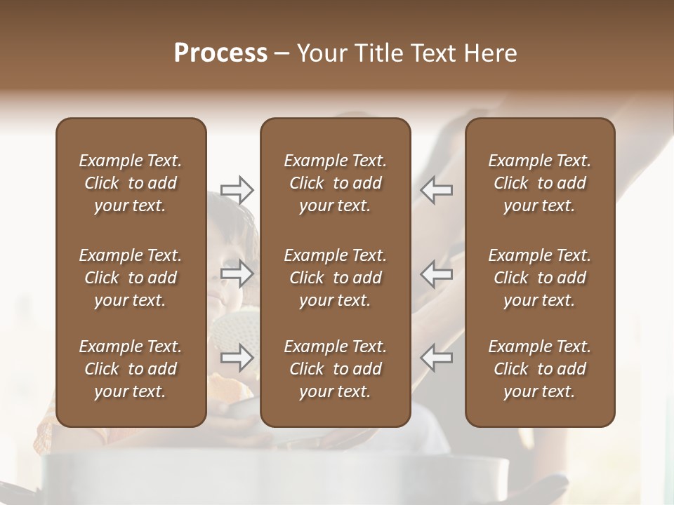 Worker Kid Food PowerPoint Template