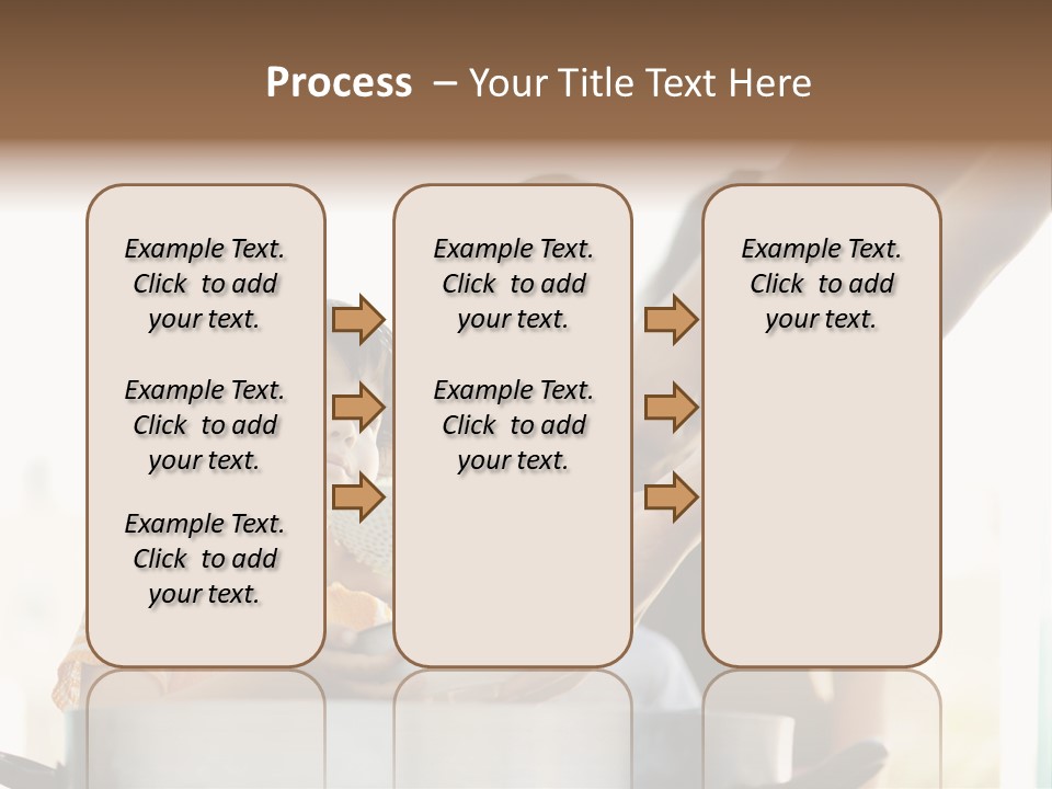 Worker Kid Food PowerPoint Template