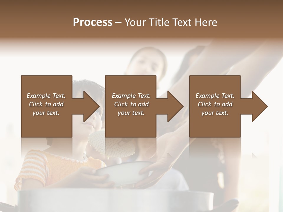 Worker Kid Food PowerPoint Template