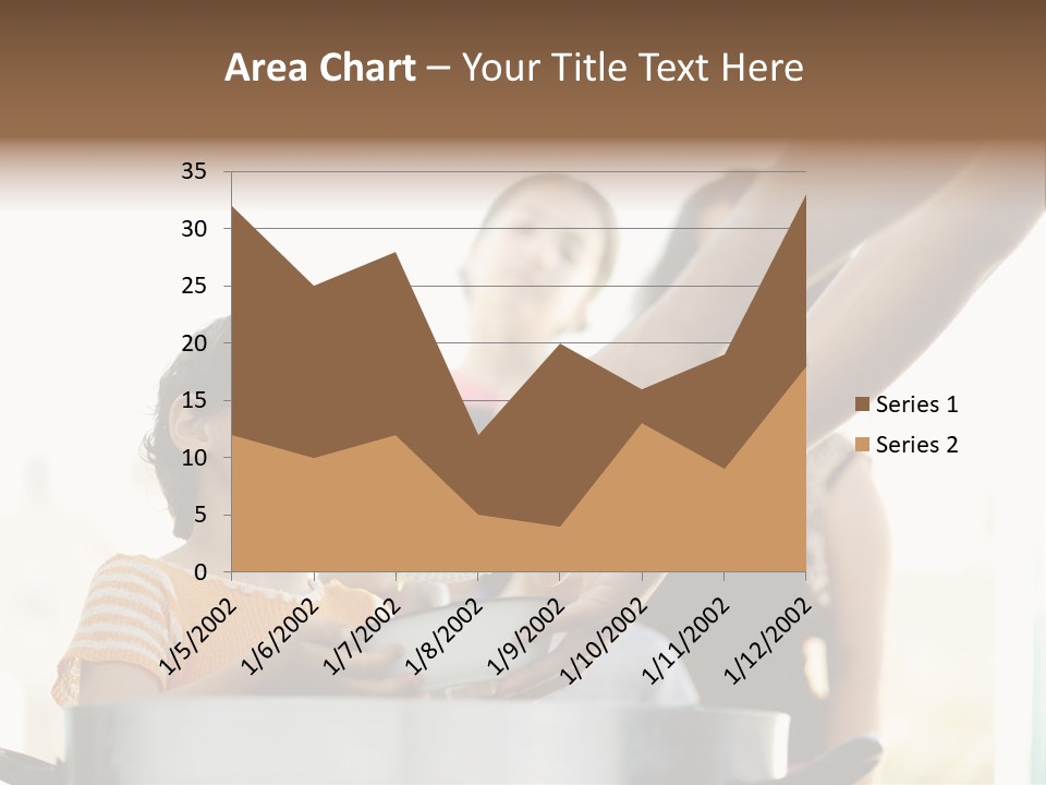 Worker Kid Food PowerPoint Template
