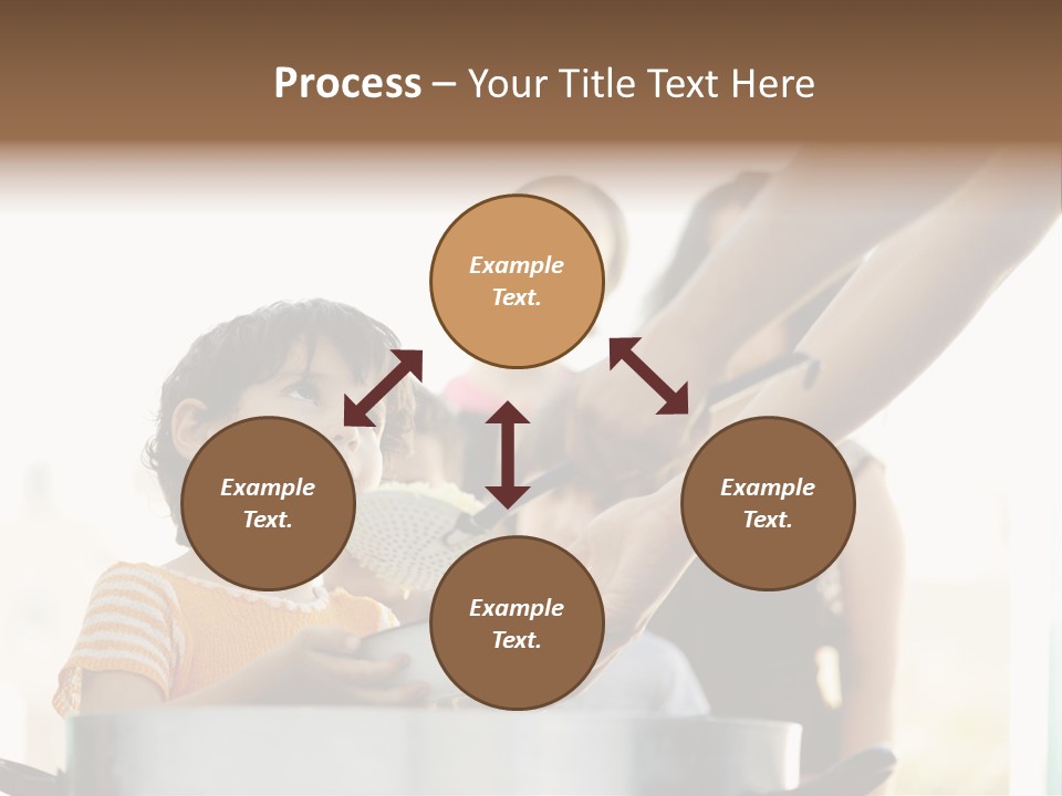 Worker Kid Food PowerPoint Template