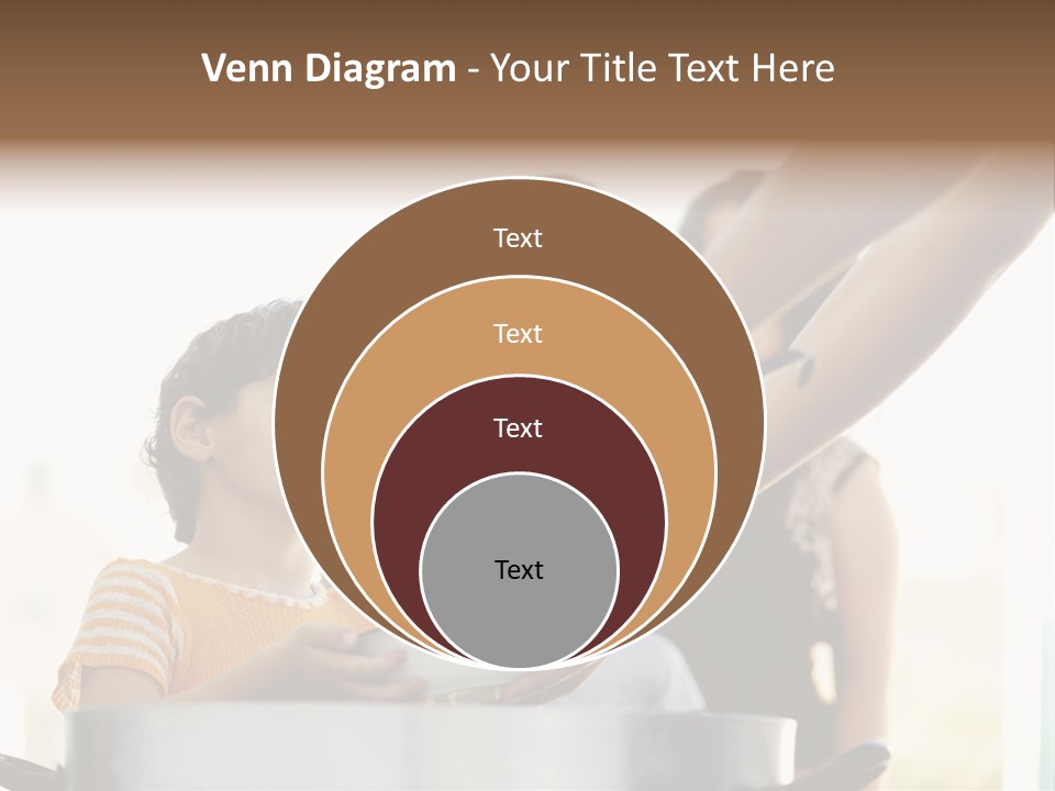 Worker Kid Food PowerPoint Template