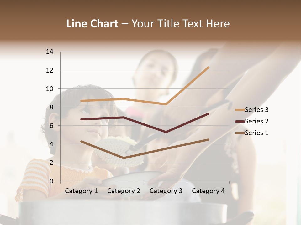 Worker Kid Food PowerPoint Template