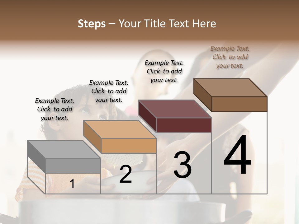 Worker Kid Food PowerPoint Template