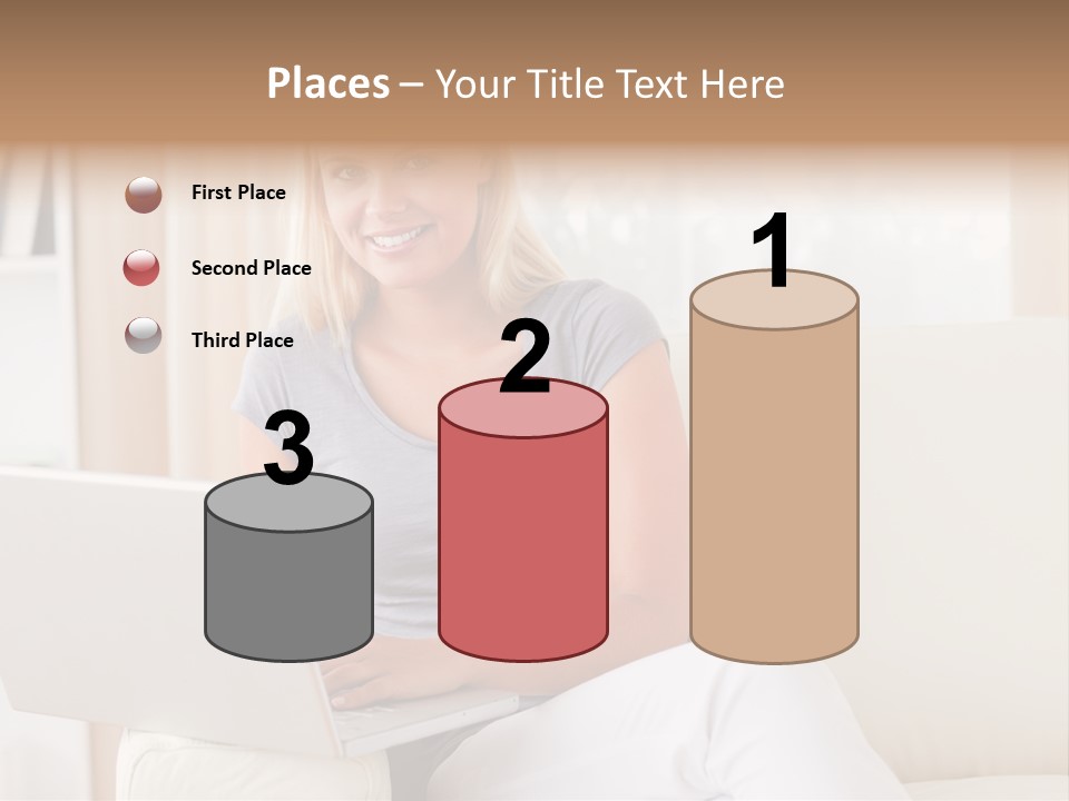 Leisure Indoors Sitting PowerPoint Template