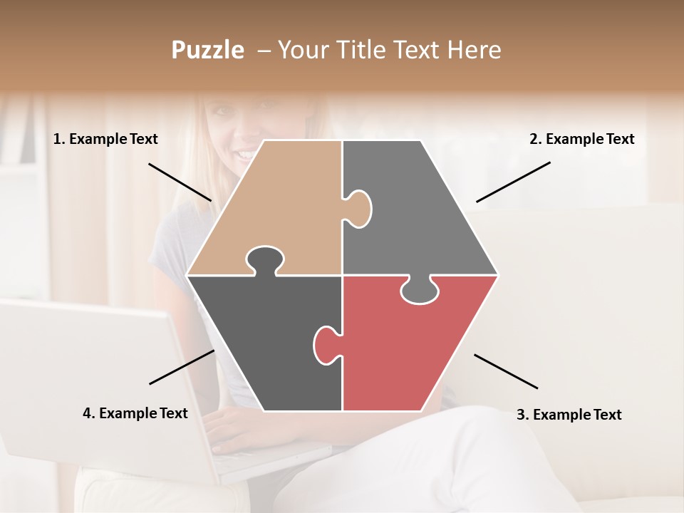 Leisure Indoors Sitting PowerPoint Template