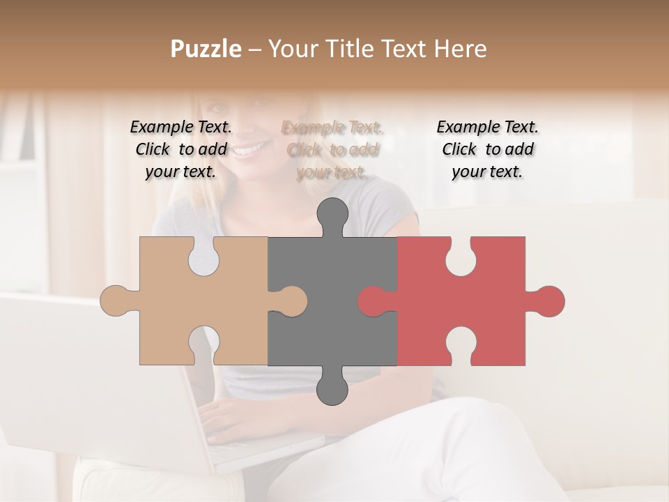 Leisure Indoors Sitting PowerPoint Template