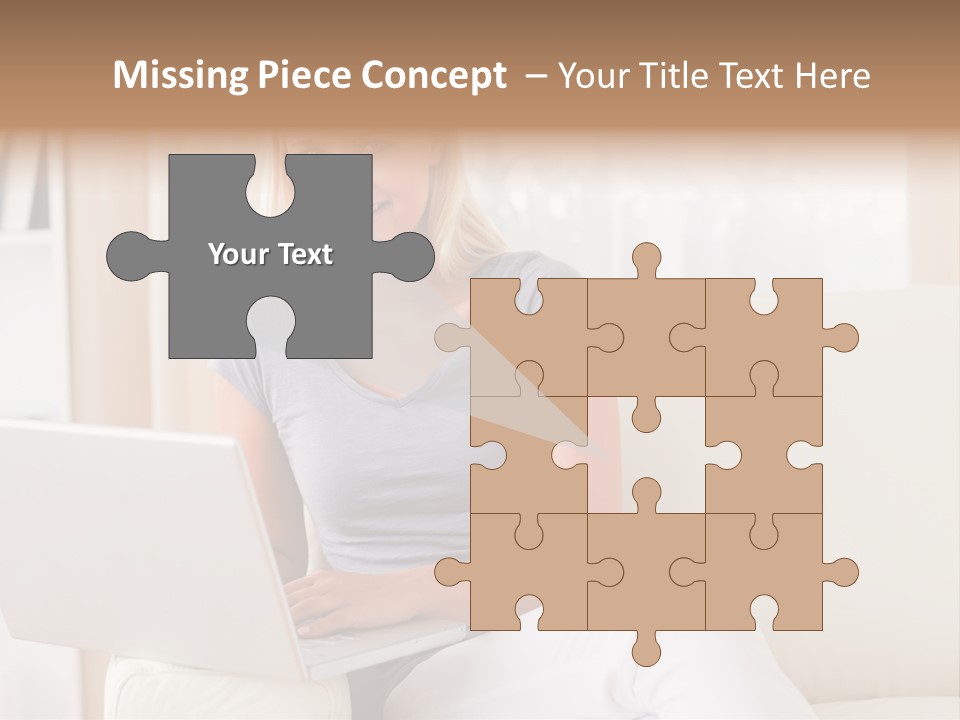 Leisure Indoors Sitting PowerPoint Template