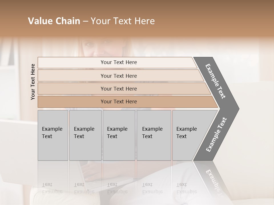 Leisure Indoors Sitting PowerPoint Template