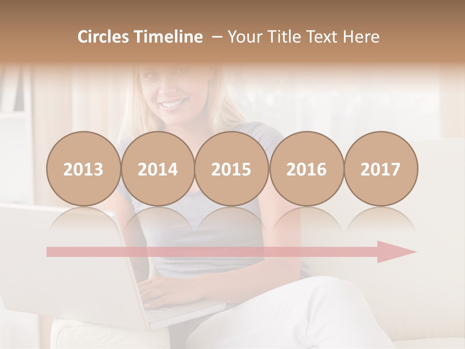 Leisure Indoors Sitting PowerPoint Template