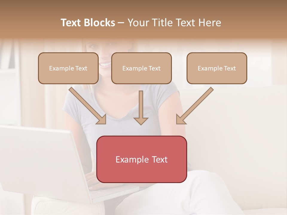 Leisure Indoors Sitting PowerPoint Template