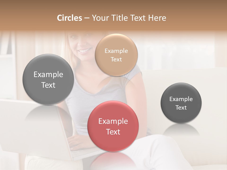 Leisure Indoors Sitting PowerPoint Template