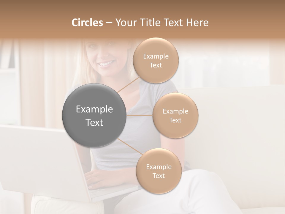 Leisure Indoors Sitting PowerPoint Template