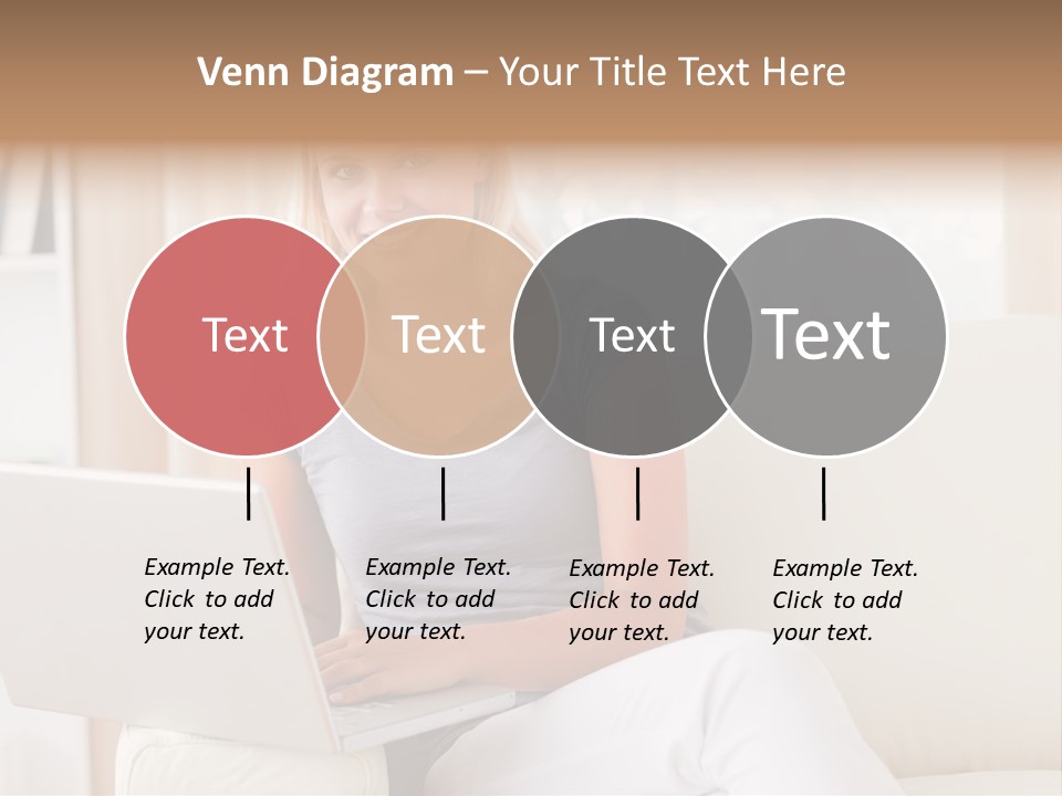 Leisure Indoors Sitting PowerPoint Template