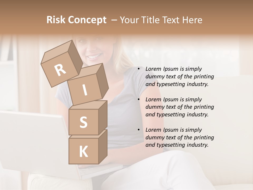 Leisure Indoors Sitting PowerPoint Template