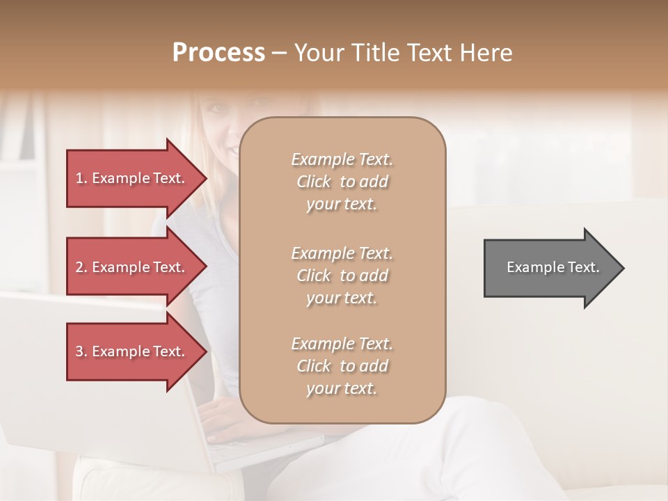 Leisure Indoors Sitting PowerPoint Template