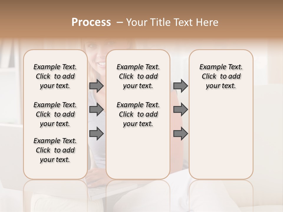 Leisure Indoors Sitting PowerPoint Template