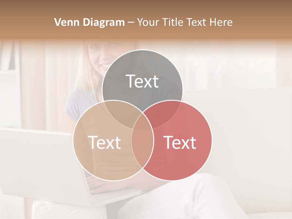 Leisure Indoors Sitting PowerPoint Template