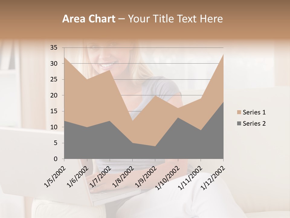 Leisure Indoors Sitting PowerPoint Template