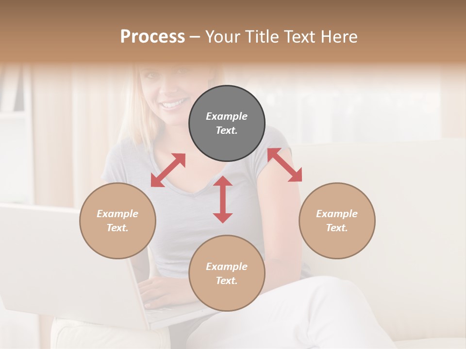 Leisure Indoors Sitting PowerPoint Template