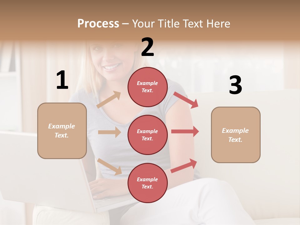 Leisure Indoors Sitting PowerPoint Template