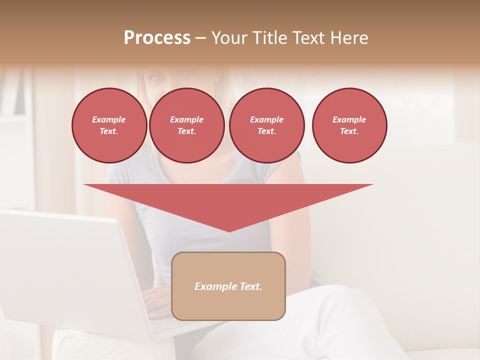 Leisure Indoors Sitting PowerPoint Template