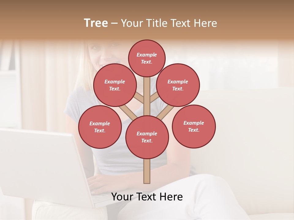 Leisure Indoors Sitting PowerPoint Template