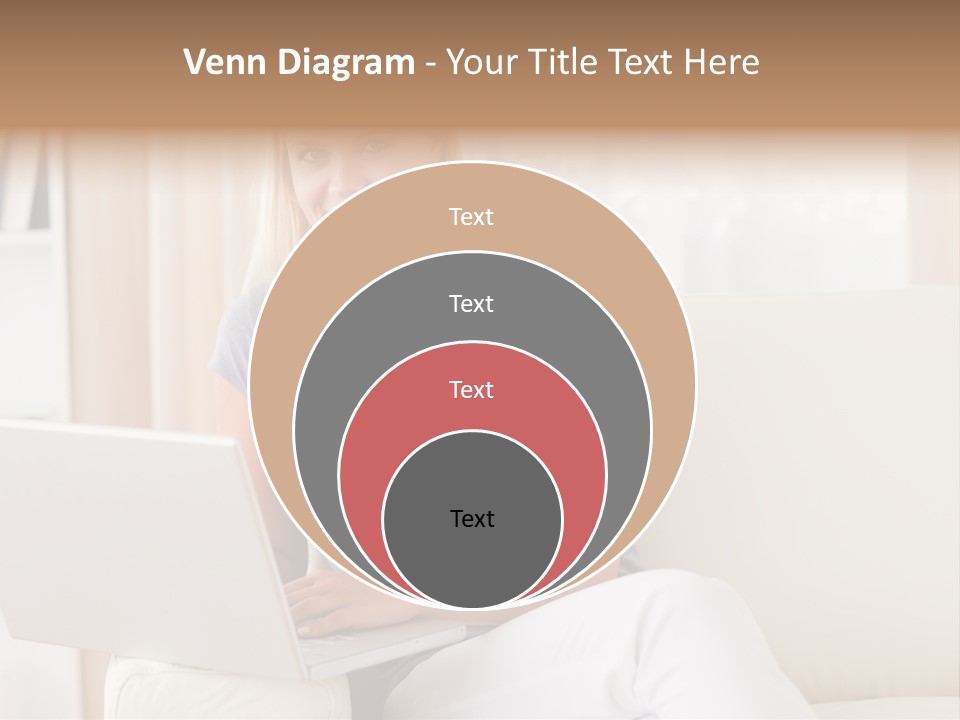 Leisure Indoors Sitting PowerPoint Template