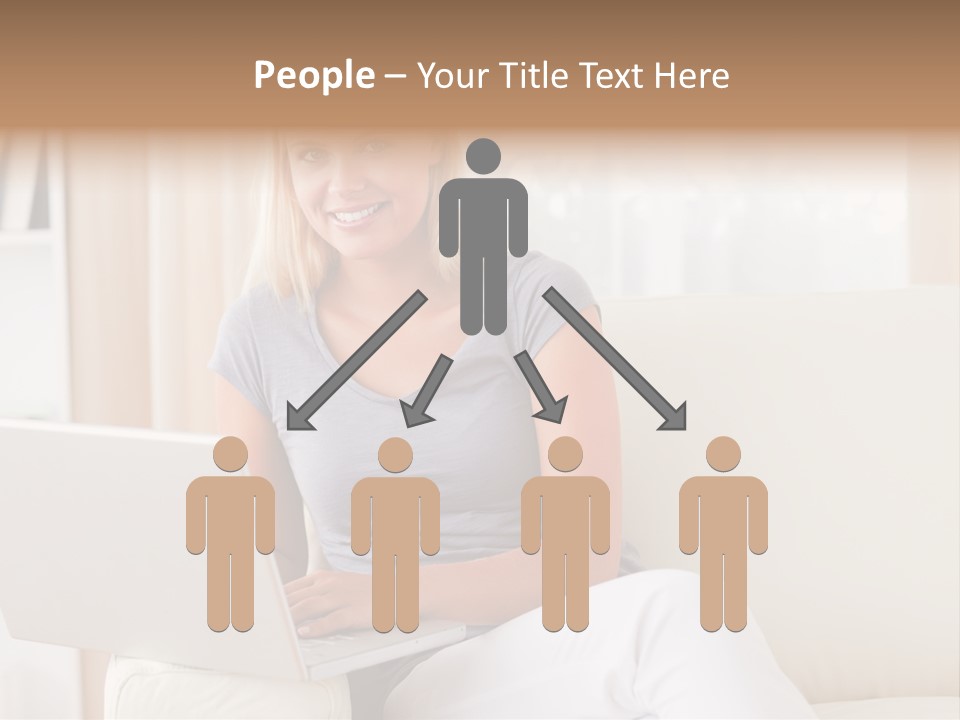 Leisure Indoors Sitting PowerPoint Template