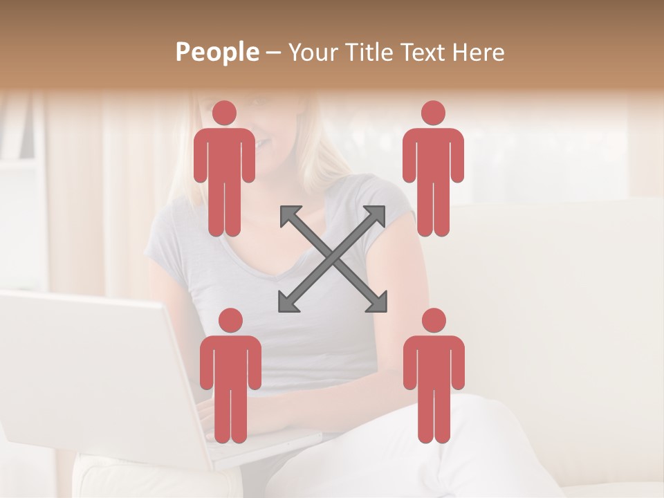 Leisure Indoors Sitting PowerPoint Template