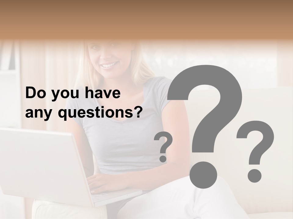 Leisure Indoors Sitting PowerPoint Template