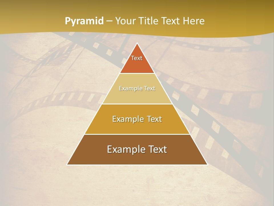 Composition Aged Graphic PowerPoint Template